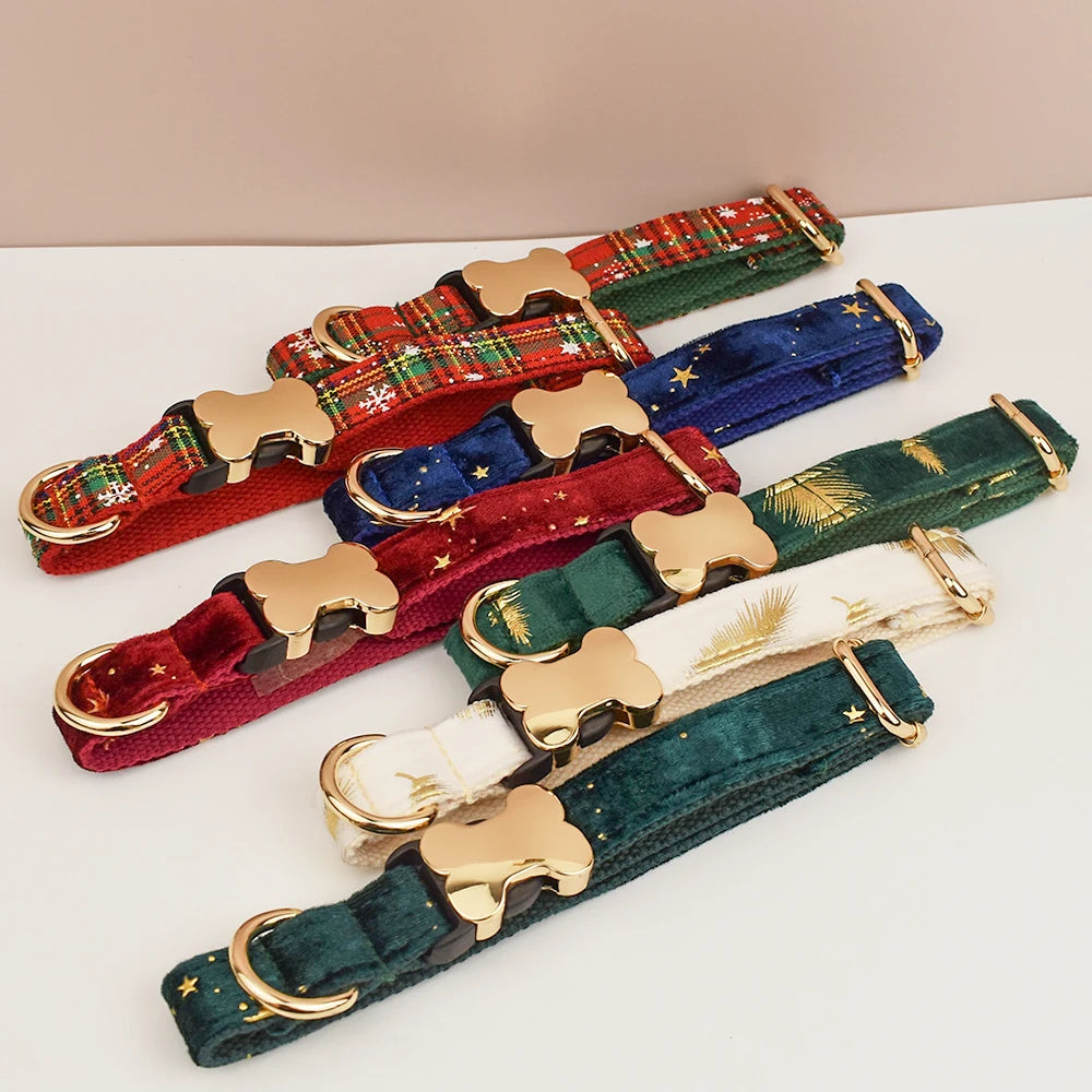 Premium Custom Engraved Dog Collar for Small Medium Large Dogs Pet Supplies with Nameplate - Durable Comfortable Fit