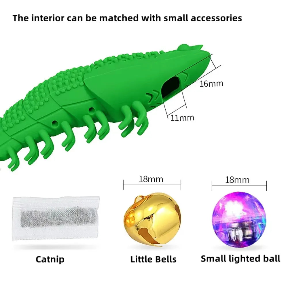 Cat Toothbrush Catnip Toy Kitten Puppy Interactive Games Durable Hard Rubber Dot Cleaning Toothbrush Chew Toys Pet Products