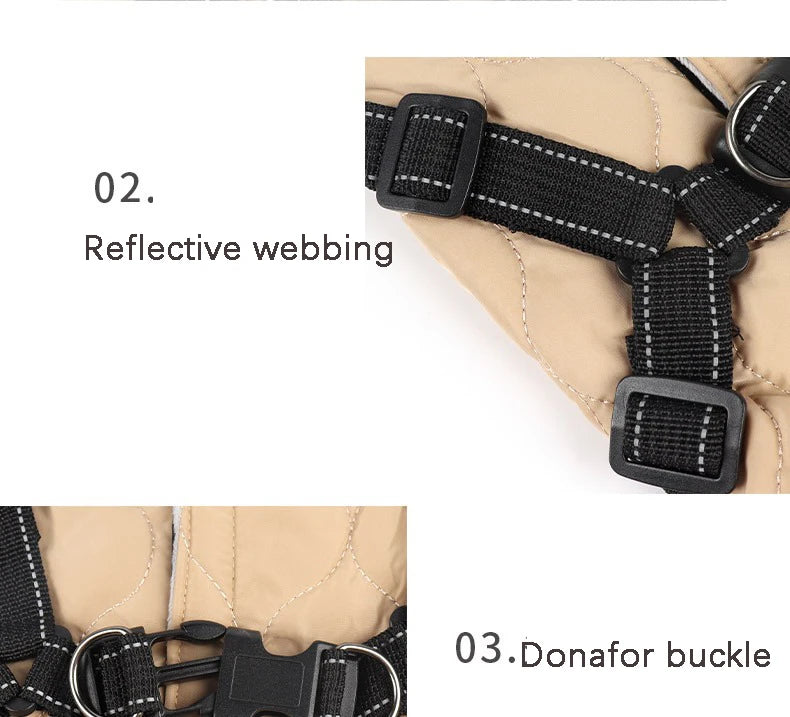 Zoomie Pawz Windproof Winter Pet Coat