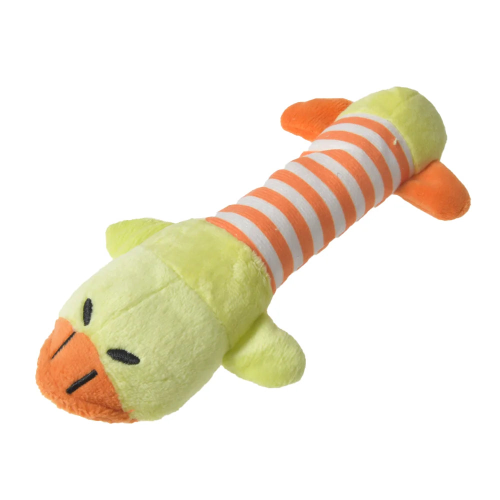 Zoomie Pawz Durable Plushie Dog Toy (Multiple Animal Styles)