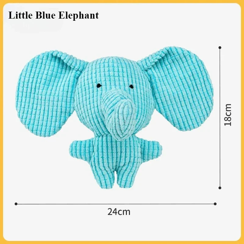 Zoomie Pawz Plush Durable Squeaky Chew Toy