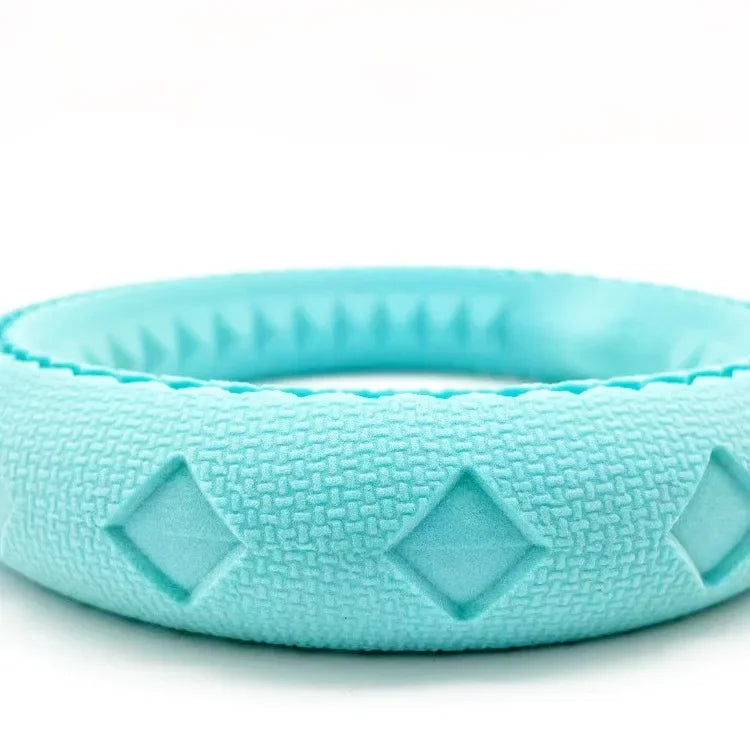 Zoomie Pawz Durable Fly, Fetch, and Float Ring Dog Toy