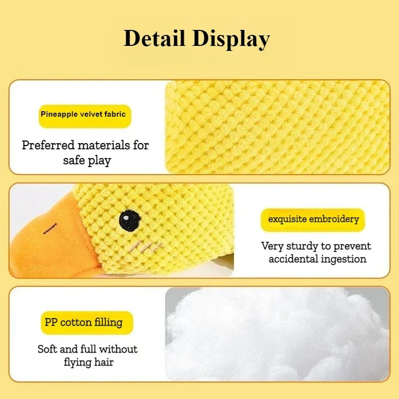 Zoomie Pawz Plush Durable Squeaky Chew Toy