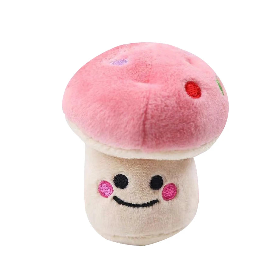  Cat Dog Toys Chew Squeak Toy Cats Dogs Interactive Plush Fruit Snacks And Vegetable Doll Pet Products