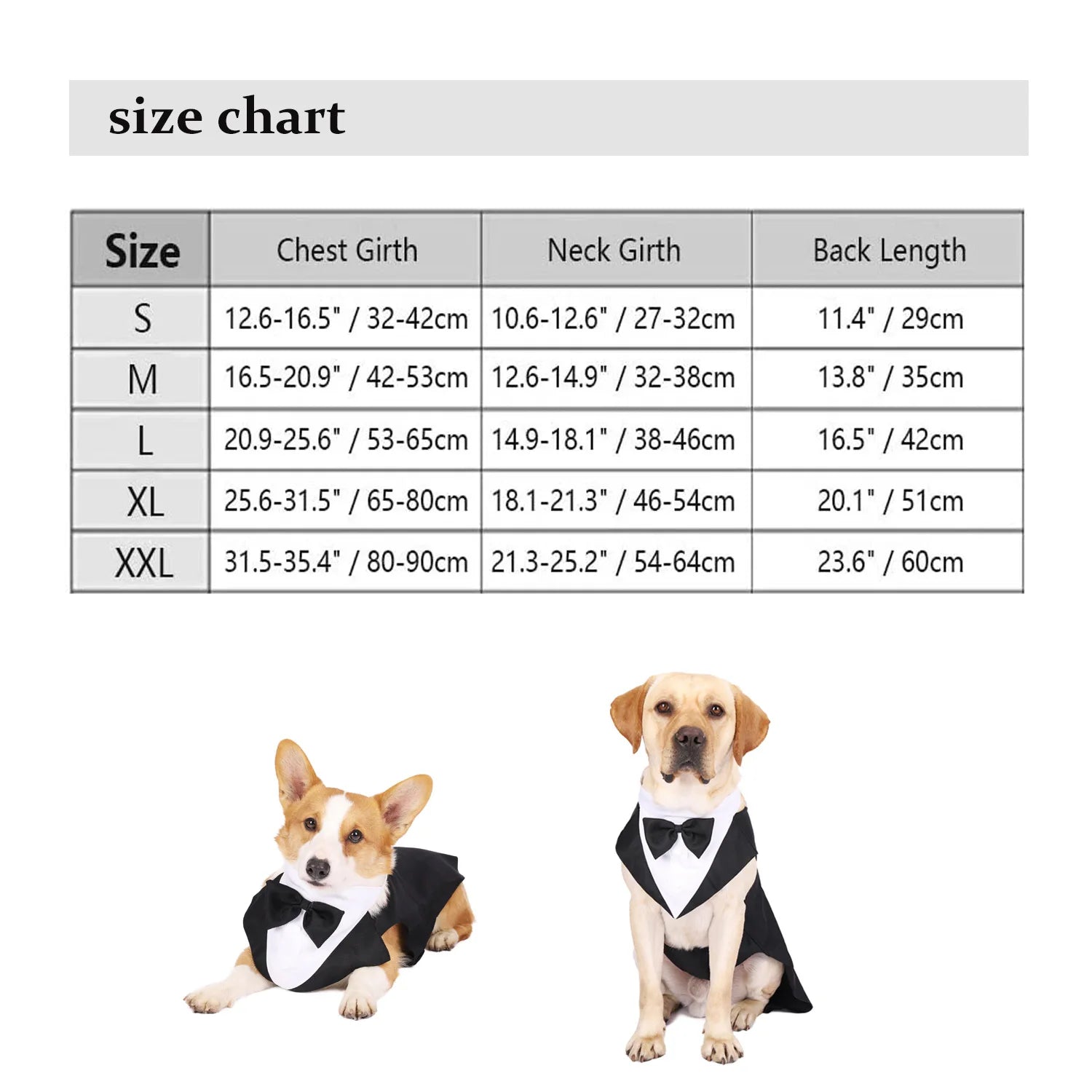 Zoomie Pawz Formal Suit and Bow Tuxedo Shirt For Dogs
