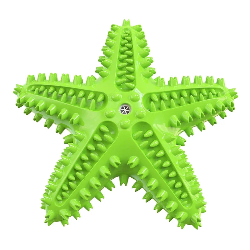 Zoomie Pawz Starfish Squeaky Chew Toy