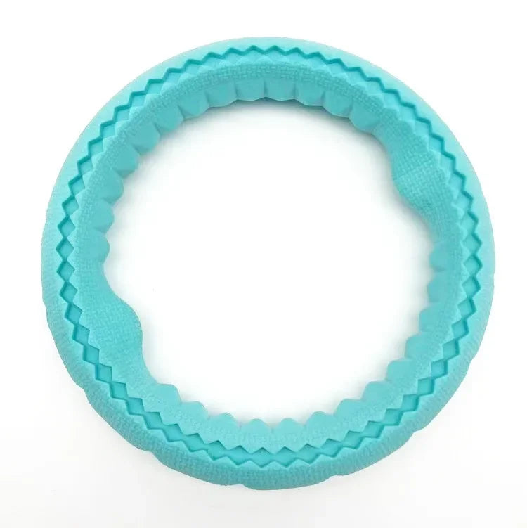 Zoomie Pawz Durable Fly, Fetch, and Float Ring Dog Toy