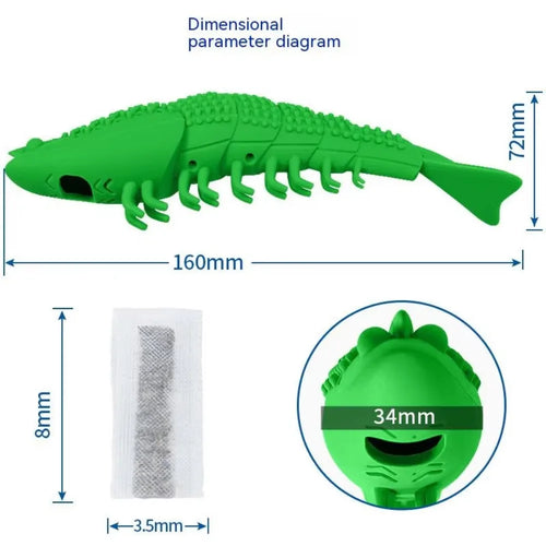 Cat Toothbrush Catnip Toy Kitten Puppy Interactive Games Durable Hard Rubber Dot Cleaning Toothbrush Chew Toys Pet Products