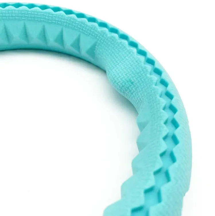 Zoomie Pawz Durable Fly, Fetch, and Float Ring Dog Toy