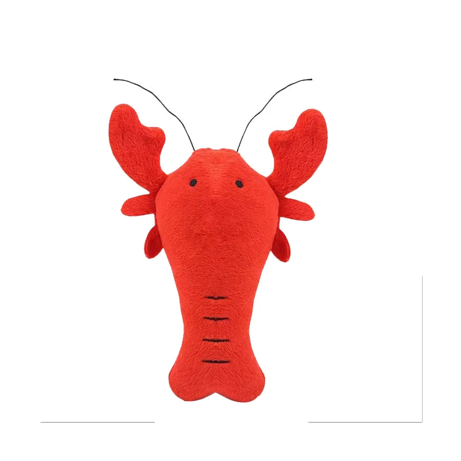  Cat Dog Toys Chew Squeak Toy Cats Dogs Interactive Plush Fruit Snacks And Vegetable Doll Pet Products