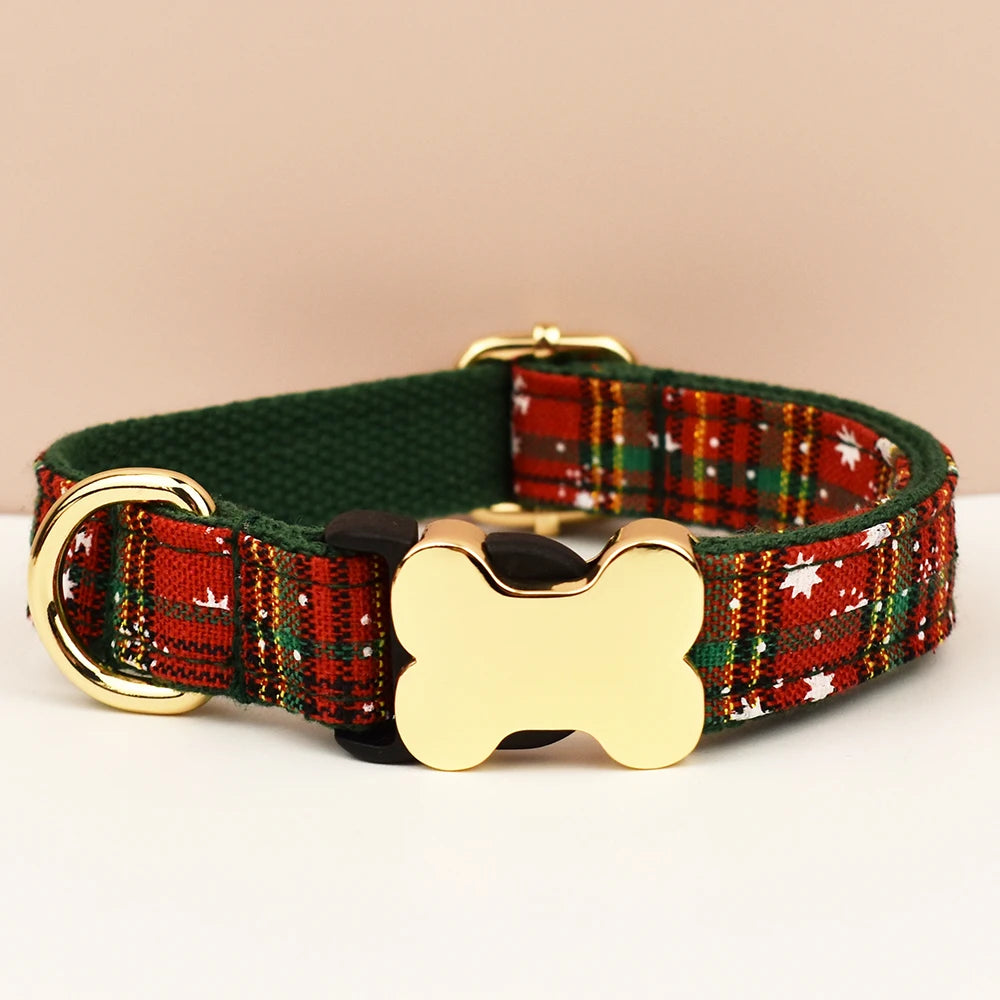 Premium Custom Engraved Dog Collar for Small Medium Large Dogs Pet Supplies with Nameplate - Durable Comfortable Fit