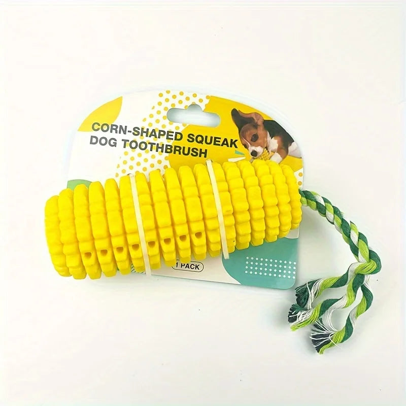 Zoomie Pawz Corn Cob – Shaped Dog Toy