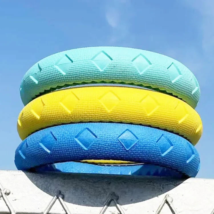 Zoomie Pawz Durable Fly, Fetch, and Float Ring Dog Toy