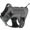 Zoomie Pawz Tactical Heavy Duty Dog Harness