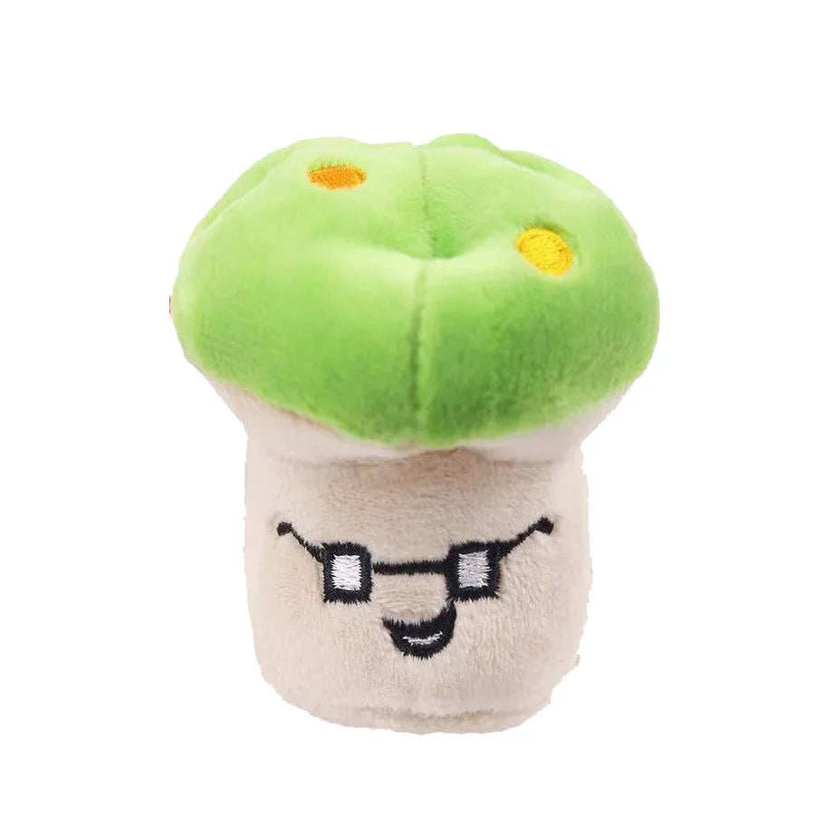  Cat Dog Toys Chew Squeak Toy Cats Dogs Interactive Plush Fruit Snacks And Vegetable Doll Pet Products