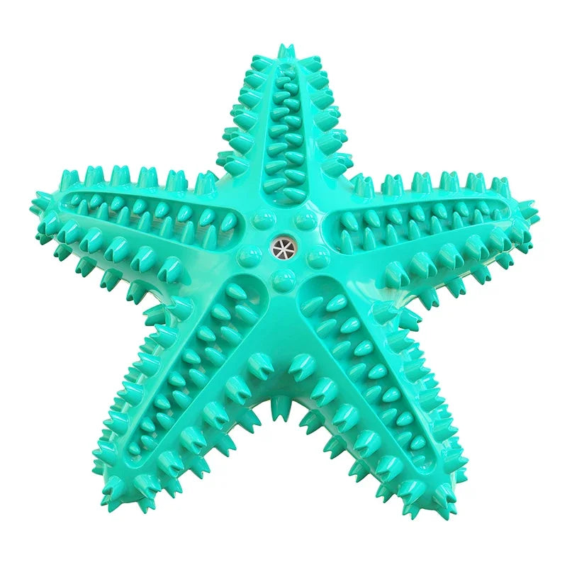 Zoomie Pawz Starfish Squeaky Chew Toy