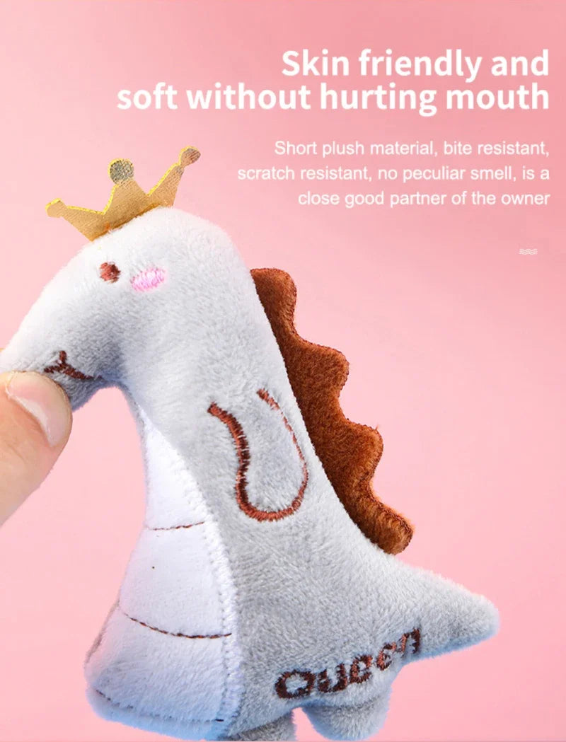 Catnip Pets Toy Cats Supplies for Cute Cat Toys Puppy Kitten Teeth Grinding Cat Plush Thumb Pillow Protect Mouth Pet Accessories