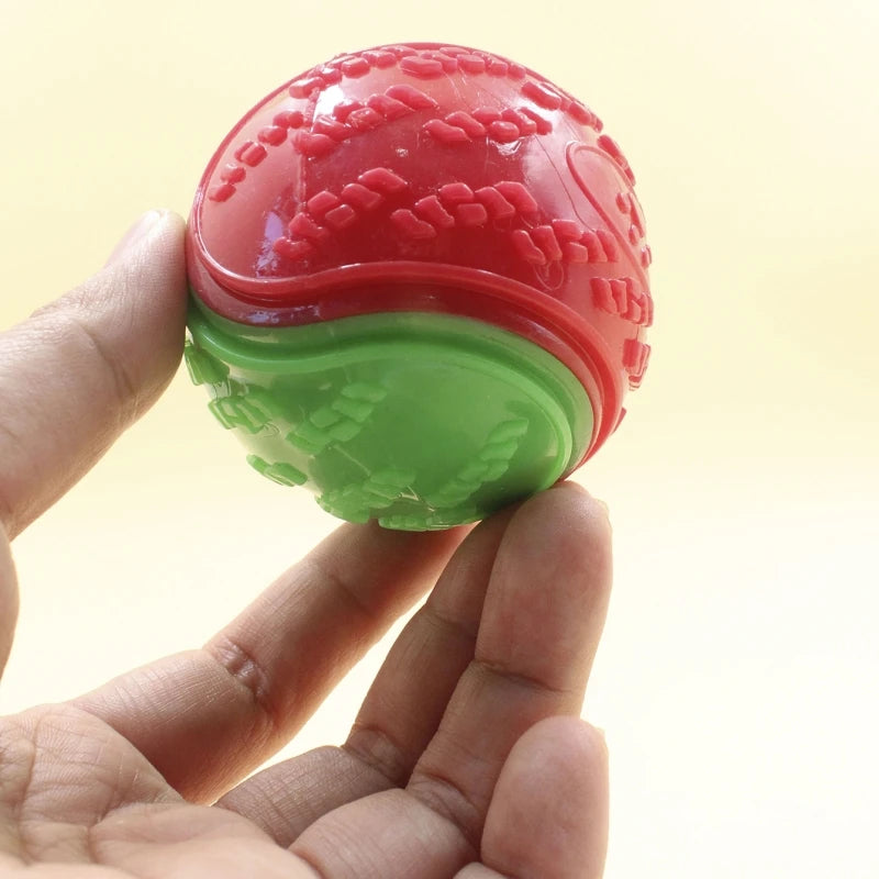 Zoomie Pawz Interactive Soft Squeaky Dog Ball